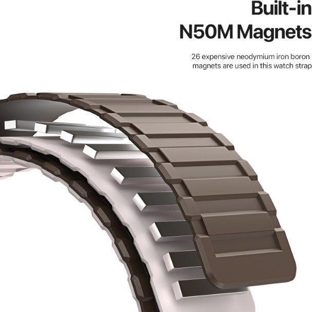Produktbild Dux Ducis KJ Armband (45 mm, 44 mm, 42 mm, 49 mm, Silikon (liquid))