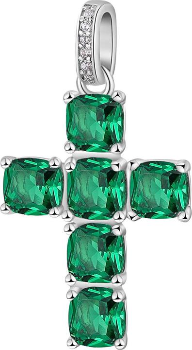 Brosway Silver pendant with zircons Fancy Life Green FLG11 (Silver)