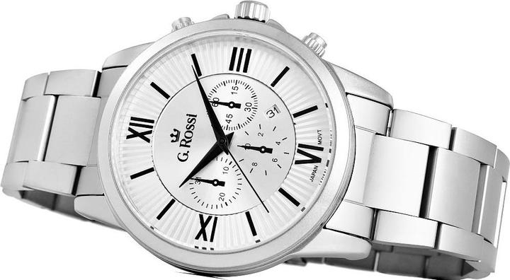 Immagine prodotto Gino Rossi G. ROSSI - 6846B (zg200a) orologio universale (Orologio da polso analogico, 42 mm)