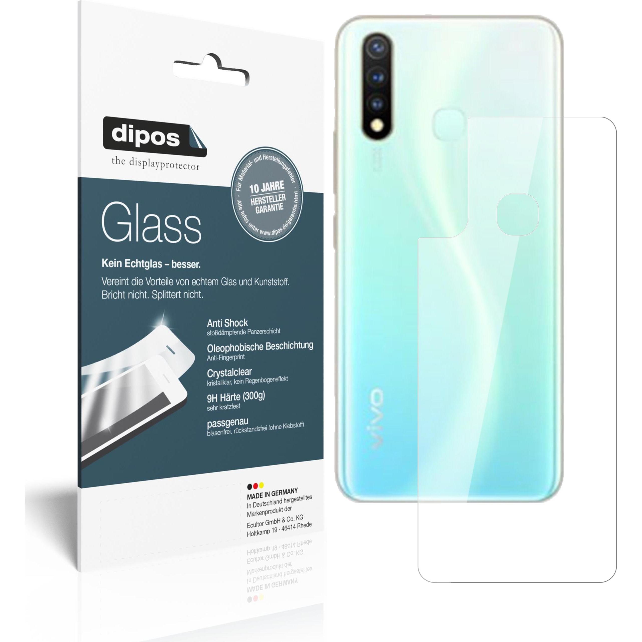 Dipos Displayschutz Anti-Shock (1 Stück, Vivo Y5s), Smartphone Schutzfolie, Transparent