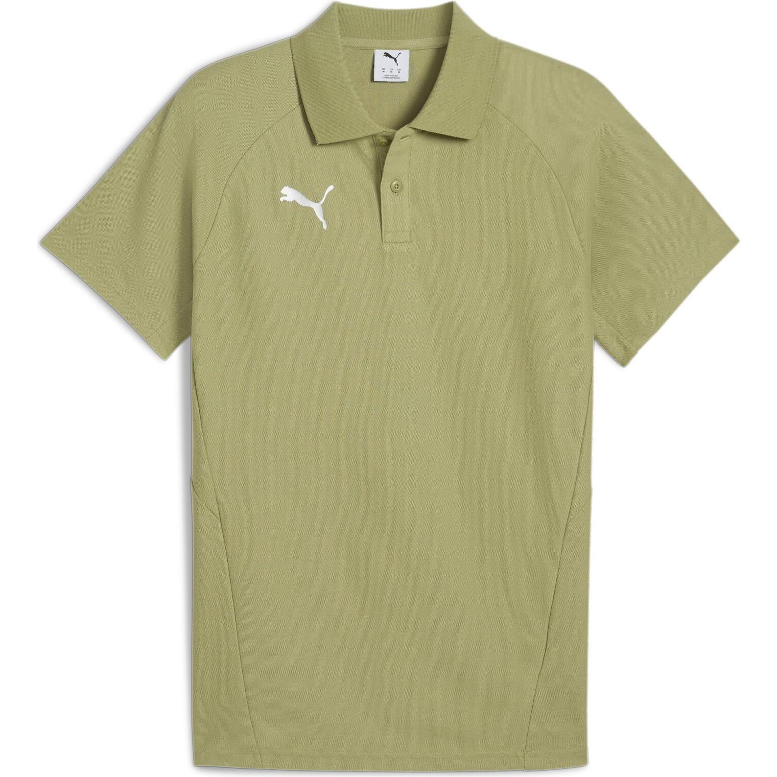 Puma, Herren, Shirt, teamEVOSTRIPE Polo, Grün, (XXL)
