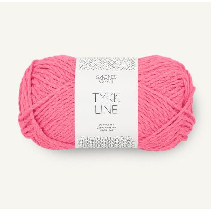 Thumbnail - Sandnes Garn col. 4315 bubblegum pink ca. 60 m 50 g, Garn + Wolle, Pink