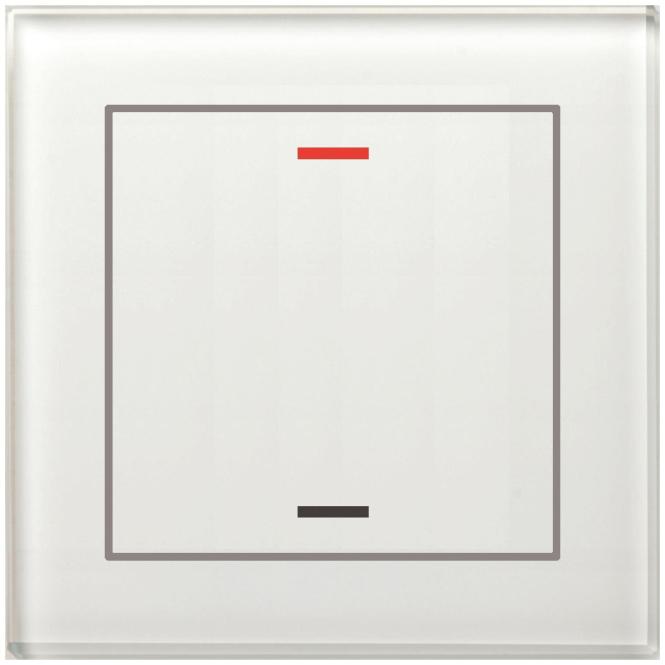 Image du produit MDT BE-GTL10W.01 Bouton-poussoir en verre II Light