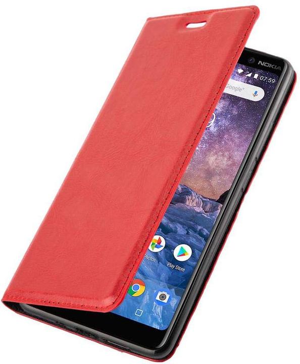 Actual product image Cadorabo Book Invisible Magnet Cover (Nokia 7 Plus)
