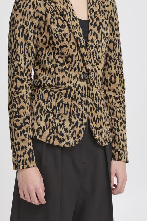 Actual product image Ichi IHKATE LEOPARD JACQUARD BL 20120652 (M)