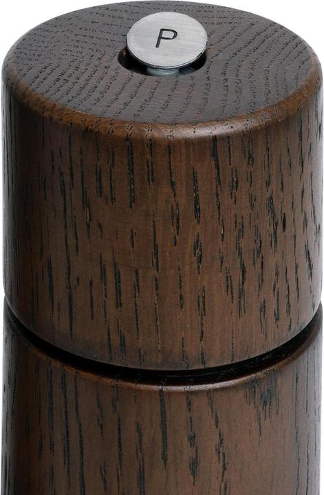 Actual product image Crush Grind Gewürzmühle Bergen Eiche 12 cm, Dunkelbraun (Various spices)