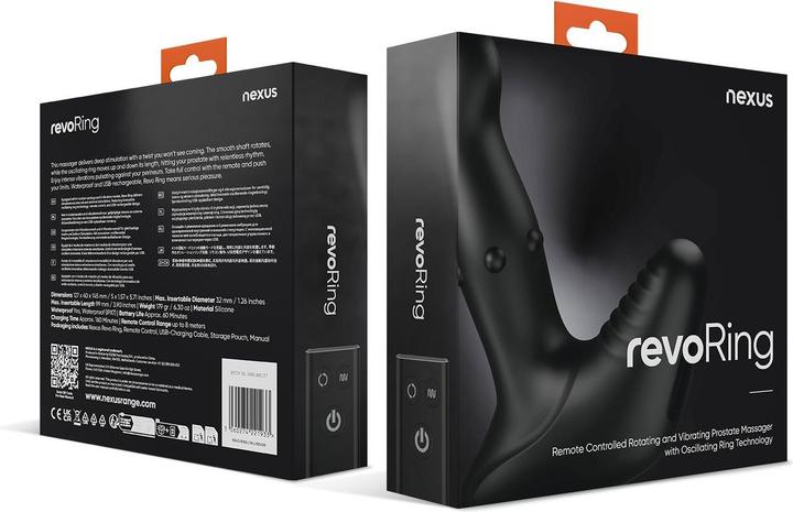 Produktbild Nexus REVO RING Roternder ProstataMassager Mit Fernbedienung