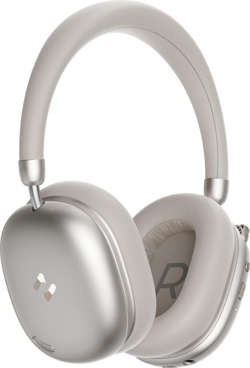 Produktbild Havit Space S1 - Kabellose Bluetooth-Kopfhörer mit Geräuschunterdrückung (beige) (Aktive Geräuschunterdrückung, 100 h, Kabellos)