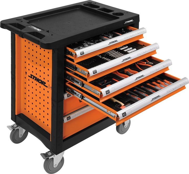 Actual product image Sthor Tool cabinet with accessories 302 pcs. (200 x)