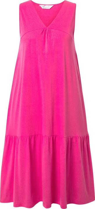 Produktbild Miamoda Midikleid, A-Linie, Cupromix-Jersey, Saumvolant (44)