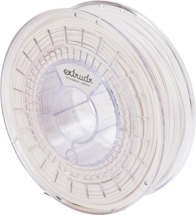 Immagine prodotto Extrudr Flex Medium White 2,85 mm 750 g (TPU, 2.85 mm, 750 g, Bianco)