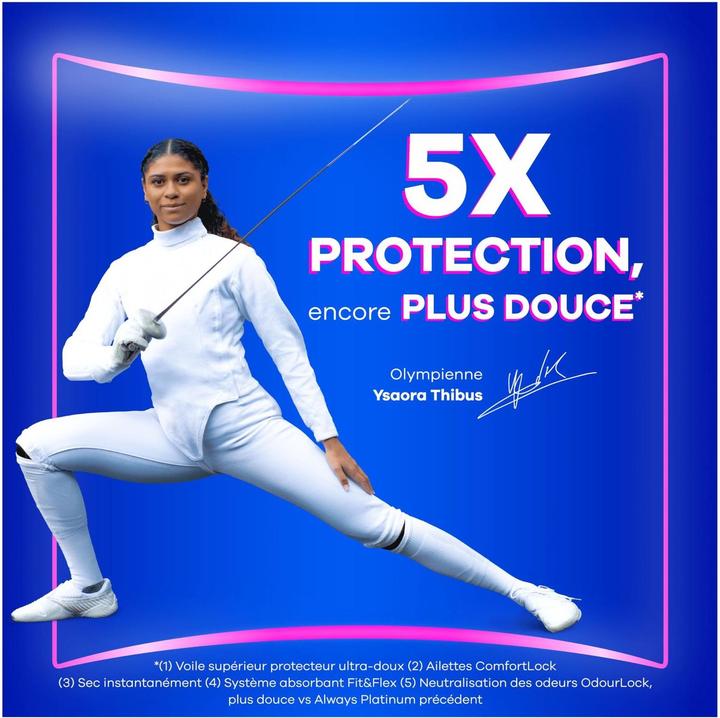 Produktbild Always Ultra Platinum Day Night Σερβιέτες Μέγεθος 3 Special Pack 64 Τεμάχια (64x)