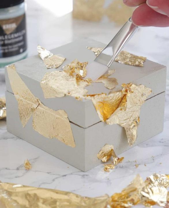Produktbild Kreul Vergolden mit Blattmetall Set (50 ml)