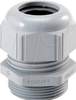 Produktbild Lapp Kabelverschraubung PG36 24...32 mm 13 mm Polyamid silbergrau IP68 bis 5 bar