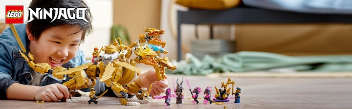 Image du produit LEGO Le dragon d'or Ultragold de Lloyd (71774, LEGO Ninjago)