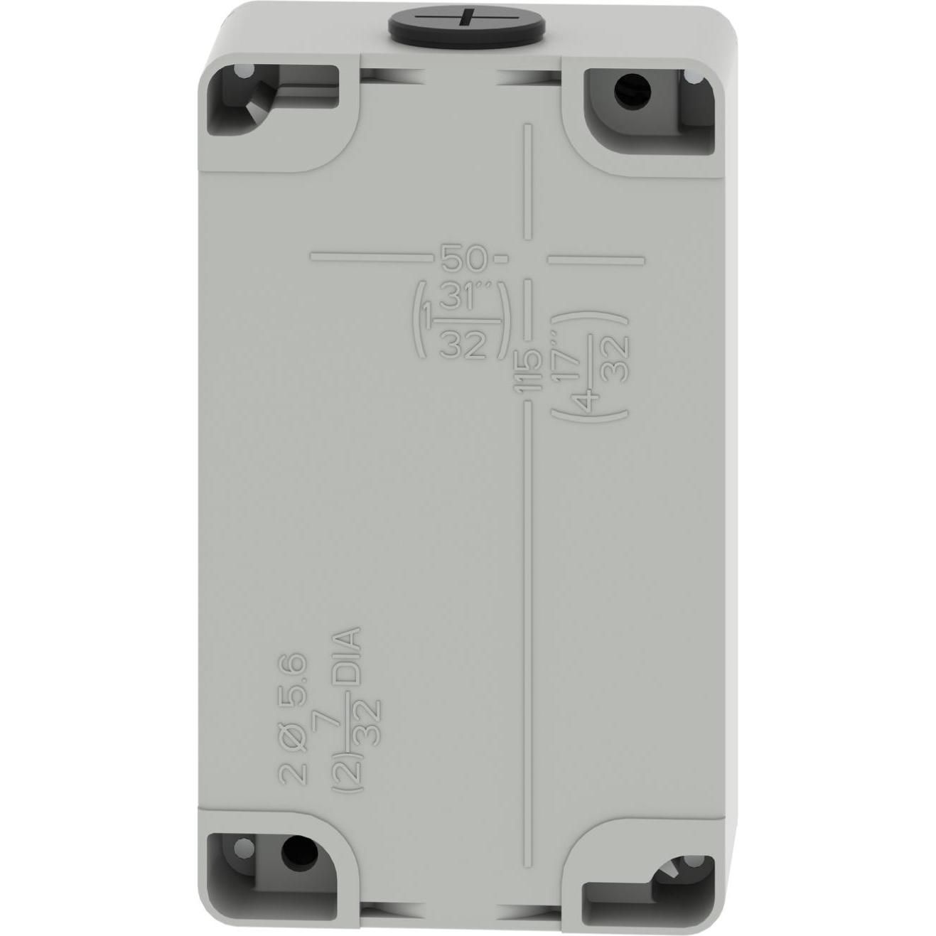 Thumbnail - Schneider Electric XAPD2202 Leergehäuse XAP Metall grau für 2x22mm - CSA (Gehäuse), Elektronikzubehör + Gehäuse, Grau