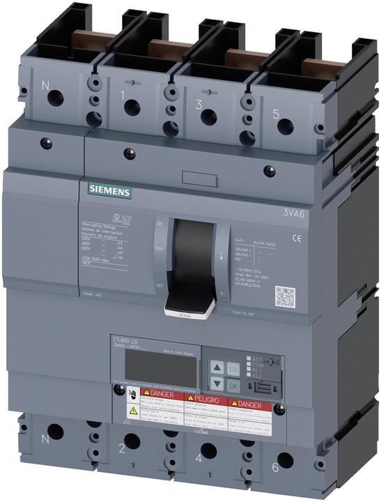 Immagine prodotto Siemens Interruttore automatico 400A 4p 160-400A/In 3VA6340-6KP41-0AA0