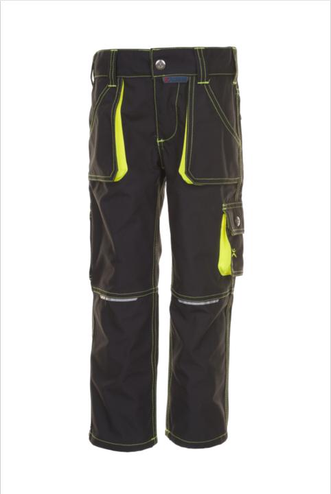 Produktbild Planam Kinderbundhose Junior Grösse 146/152 anthrazit/gelb (146)