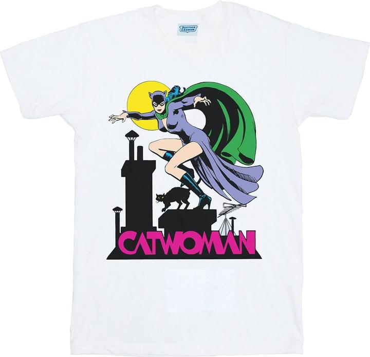 Produktbild Catwoman Text Logo TShirt Jungen (140, 146)