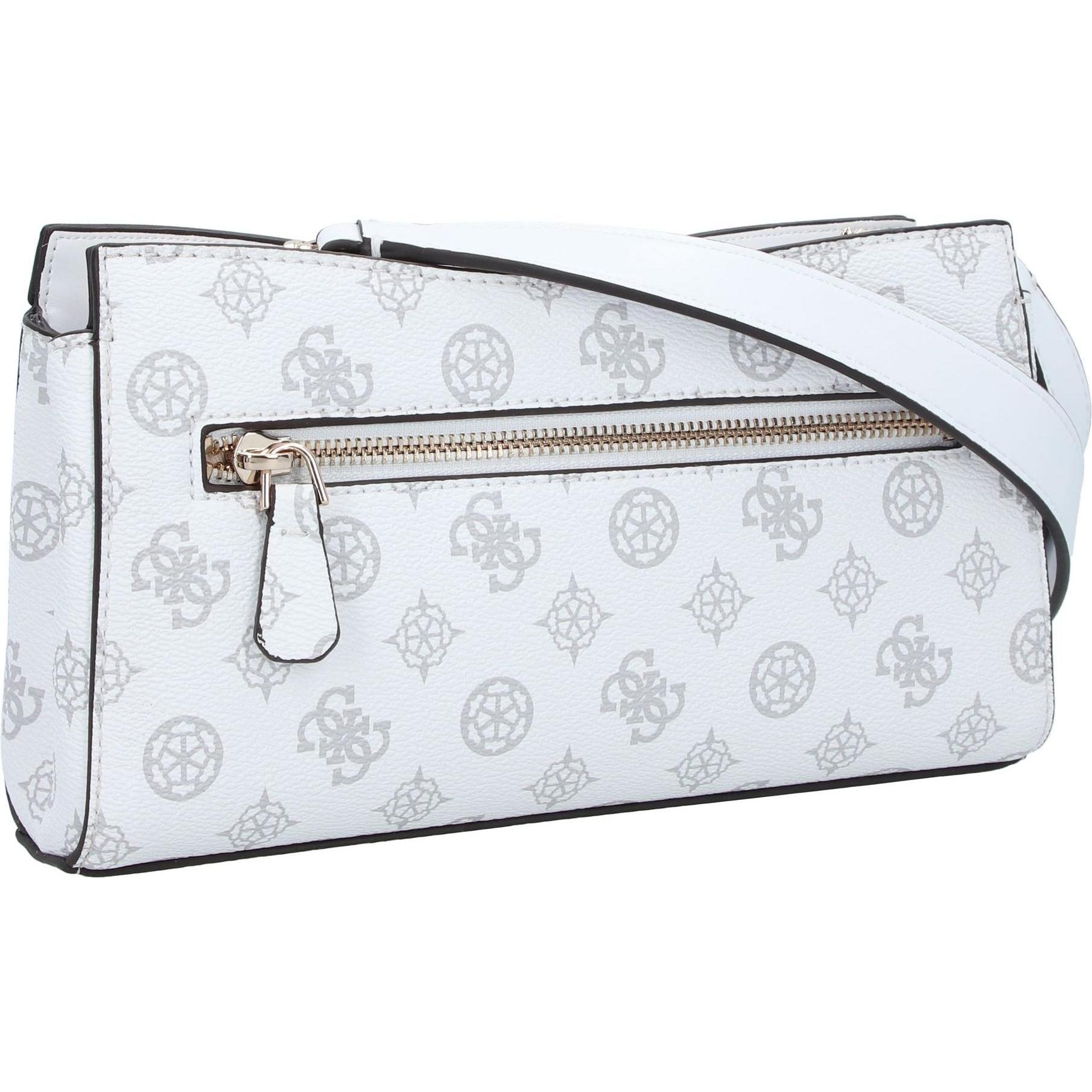Thumbnail - Guess, Handtasche, Nolana Umhängetasche 24 cm, Weiss