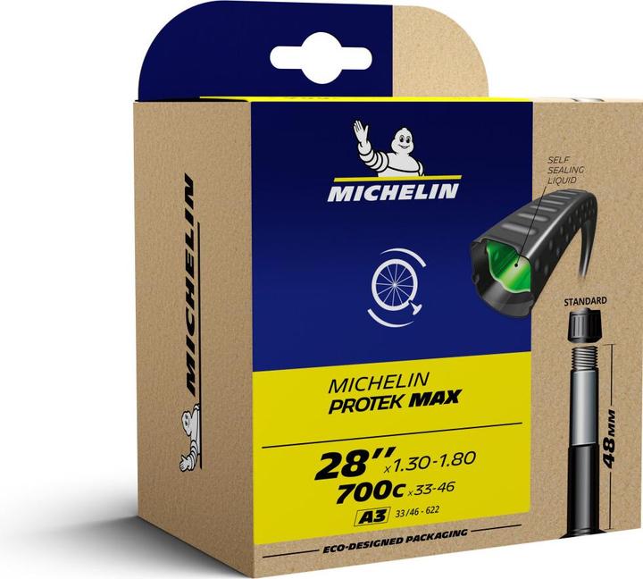 Actual product image Michelin A3 Protek Max (Schrader (AV), 28", 48 mm)