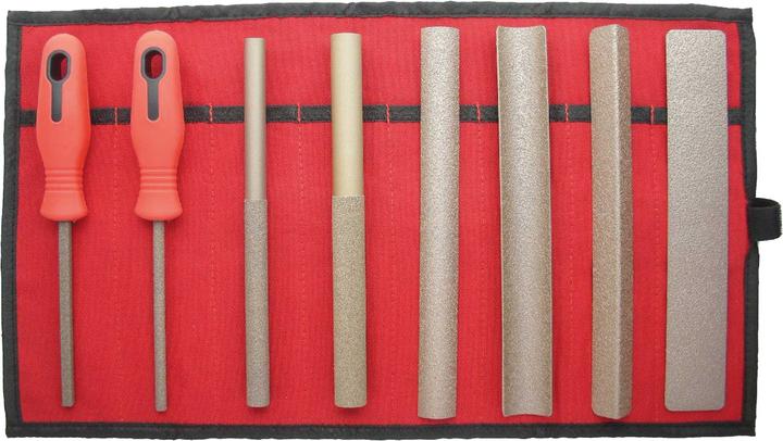 Actual product image Perma-Grit Parma Grit 8 pcs hand file set coarse