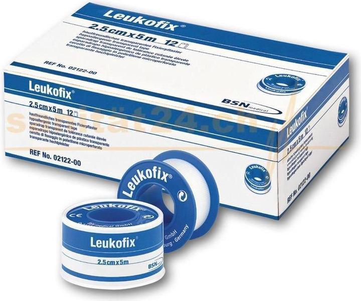 BSN hautfreundliches transparentes Fixierpflaster 5mx1.25cm (24 x)