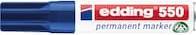 Produktbild Edding Permanent Marker 550 (Blau, 4 mm, 1 x)