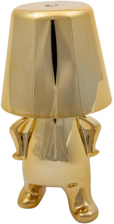 Cocon Goldene Tischleuchte BOSS, Dimmbar: nicht dimmbar