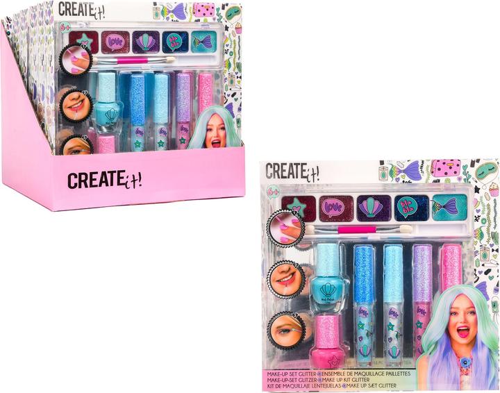 Actual product image Create It! Beauty Make-up Set Glitter