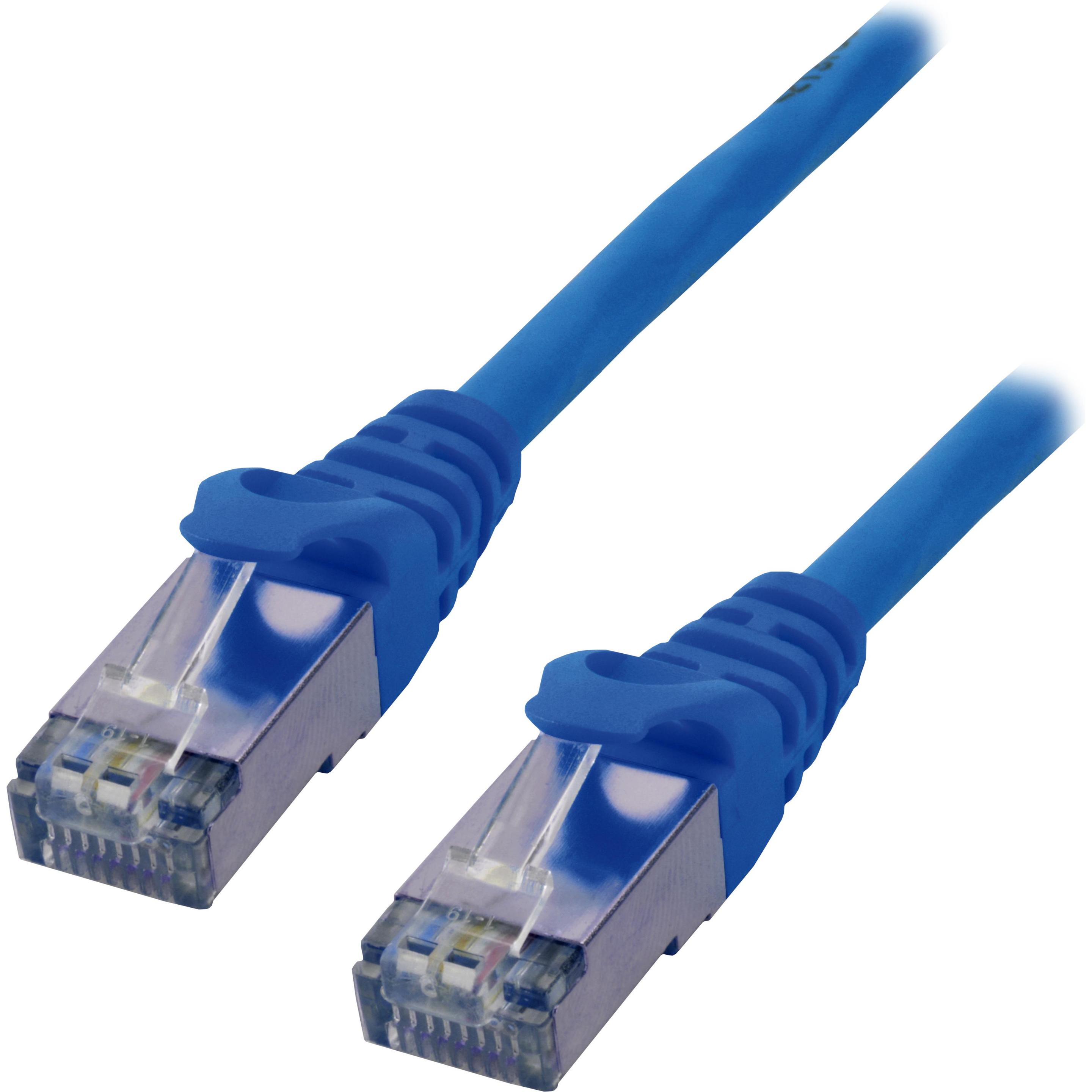 MCL RJ45 CABLE 100PERCENTAGE COPPER (S/FTP, CAT6a, 3 m) (FCC6ABMSHF-3M/B)