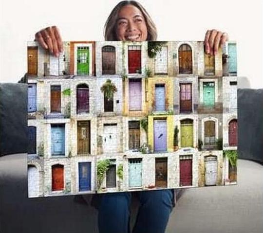 Produktbild Ravensburger Adult puzzle 1000 Teile - Beautiful Doors in the Provence region of France (1000 Teile)