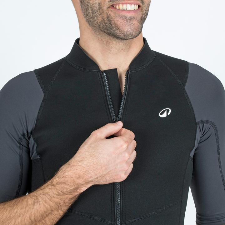Image du produit Subea YULEX100 Homme Protection UV 1,5 mm manches courtes - noir (1 mm, L)