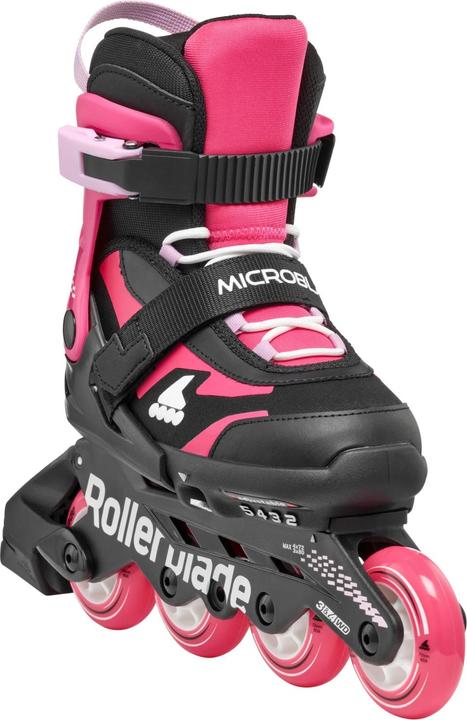 Immagine prodotto Rollerblade Inline-Skates Microblade Combo Schwarz/Pink, 33-36.5 (33, 36.5)