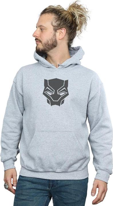 Produktbild Black Panther Schwarz auf Schwarz Hoodie (3XL)