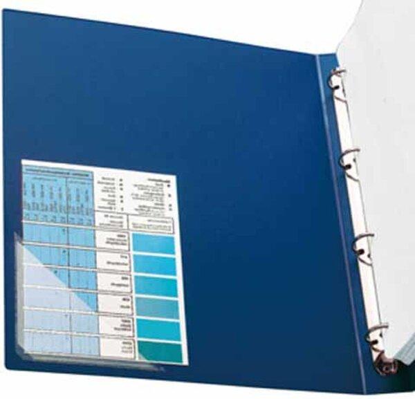 Image du produit Veloflex Dreiecktasche, 17 x 17 cm, selbstklebend, 100er Pack, glasklar (17 x 17 cm, 100x)