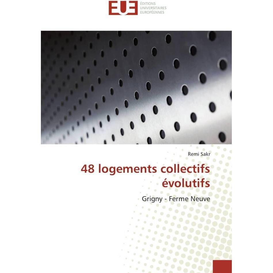 48 logements collectifs évolutifs, Fachbücher