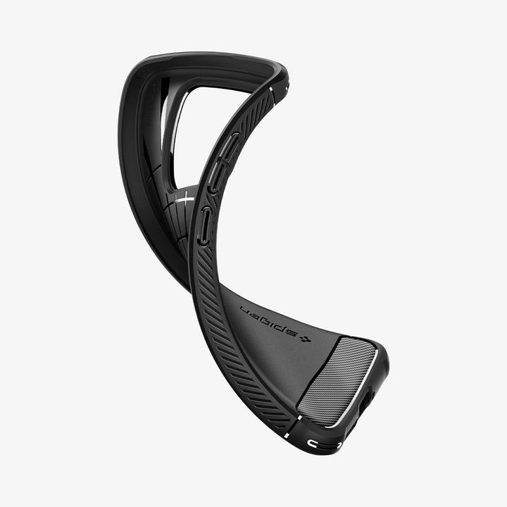 Actual product image Spigen Rugged Armor Xiaomi 14 czarny/matte black ACS07422 (Xiaomi 14)