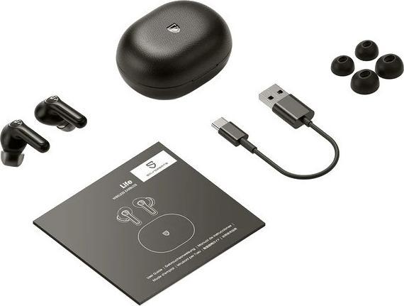 Actual product image Soundpeats Life TWS earphones (black) (ANC, 25 h, Wireless)