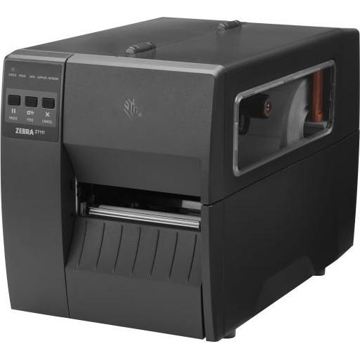 Zebra ZT111, 8 Punkte/mm (203dpi), EPL, ZPL, ZPLII, USB, USB-Host, RS232, BT (BLE), Ethernet, Etikettendrucker