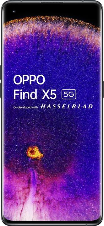 Actual product image OPPO Find X5 (256 GB, Black, 6.55", Dual SIM, 5G)