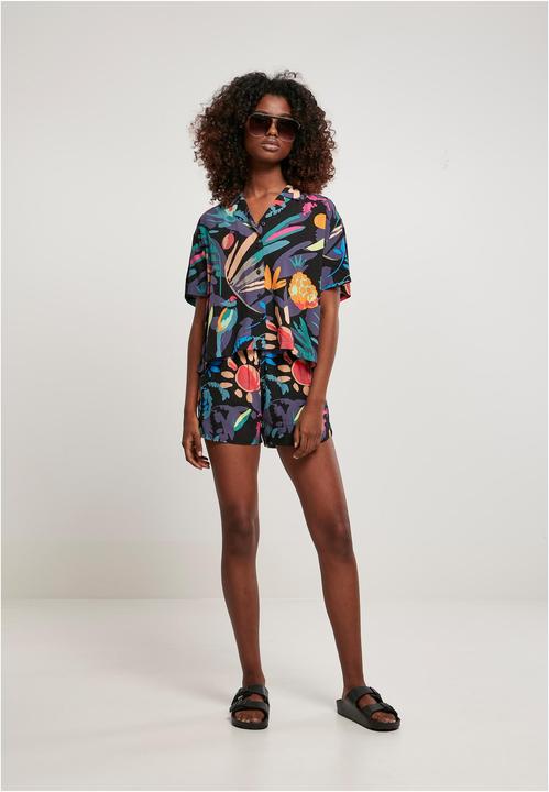 Immagine prodotto Urban Classics Camicia Resort in viscosa da donna - 12502 (S)