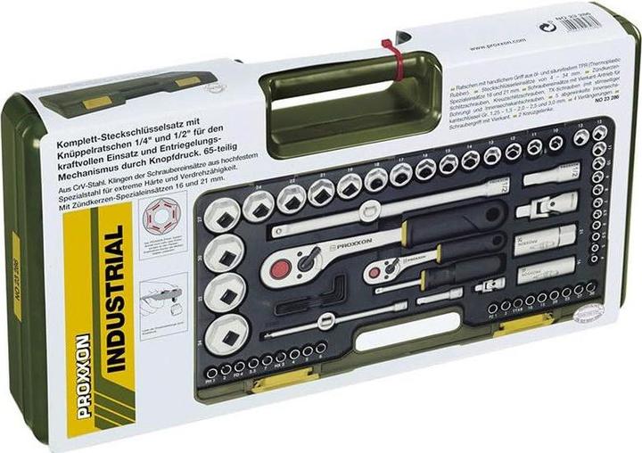 Actual product image Proxxon Socket wrench set metric 1/