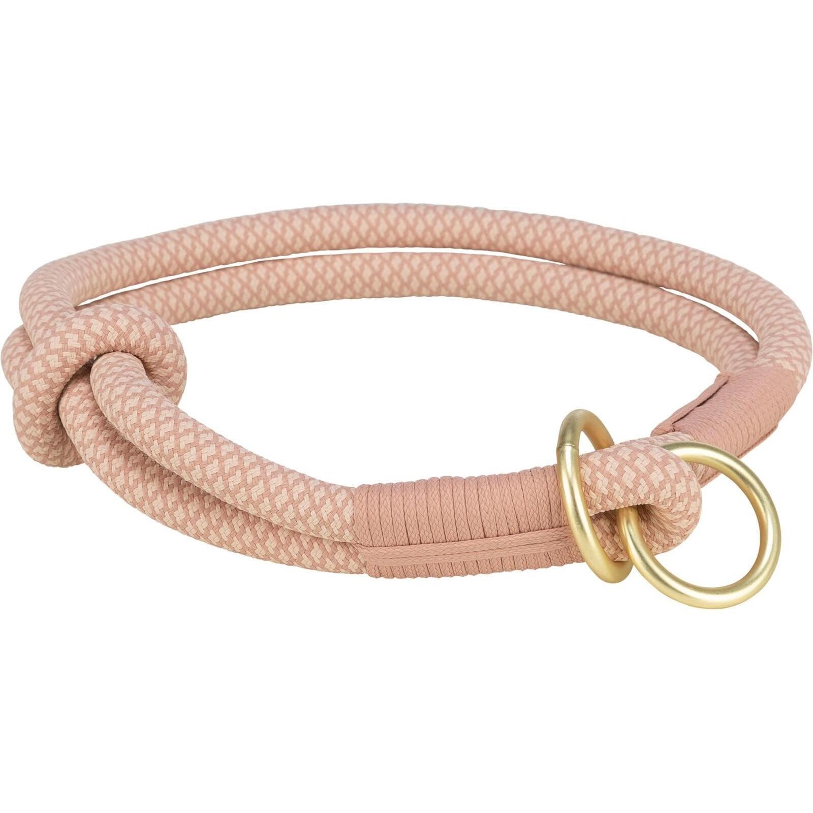 Meilleurs prix pour Trixie Soft Rope collier d'arrt de traction S-M, 40 cm, rose/rose clair (S, M, Chien, Sport canin), Collier + laisse