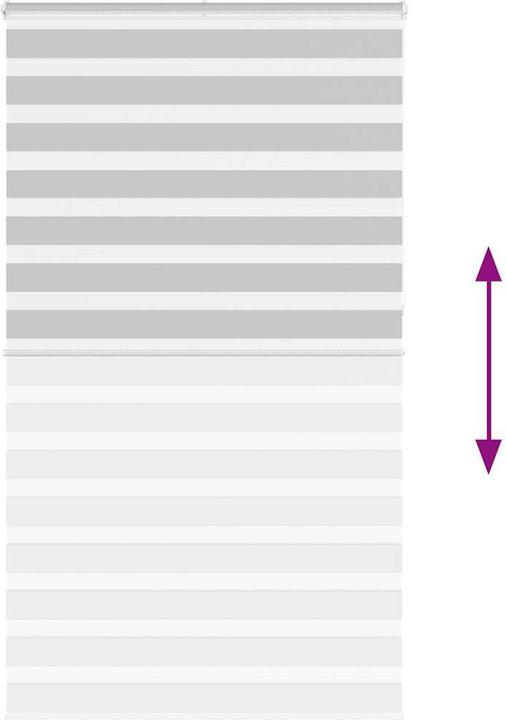 Produktbild vidaXL Zebra-Jalousie (125 x 230 cm)