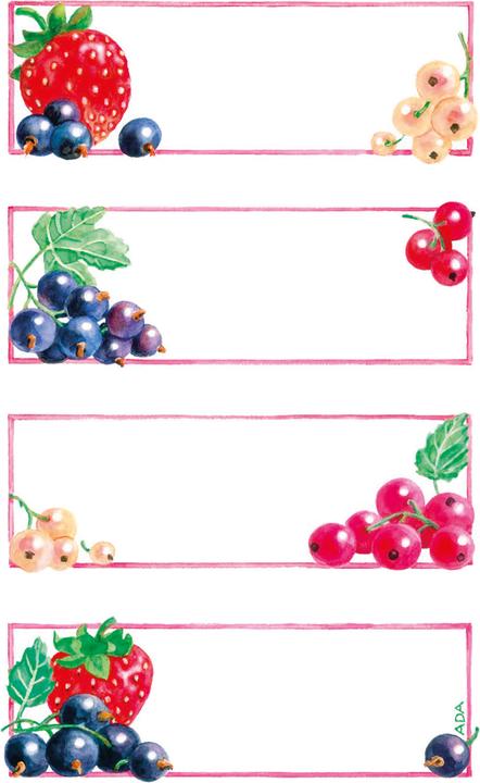 Produktbild Z-Design Aufkleber Home Beeren