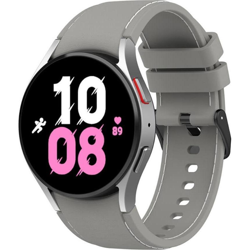 Cover-Discount Galaxy Watch 5 - Sportarmband grau (Silikon, Galaxy Watch 5, Galaxy Watch 5 Pro), Uhrenarmband, Grau