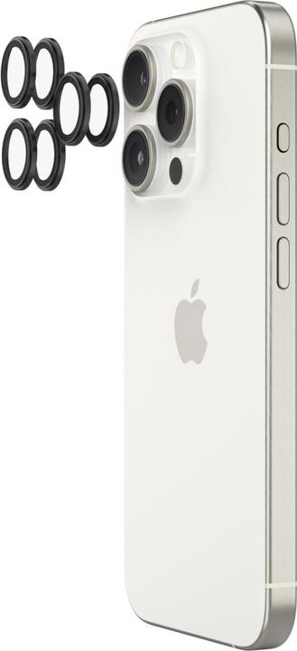 Image du produit Belkin 1x2 Kameralinsenschutz TempGlass iPhone 15Pro/15ProMax (2 pcs, Apple iPhone 15 Pro, Apple iPhone 15 Pro Max)