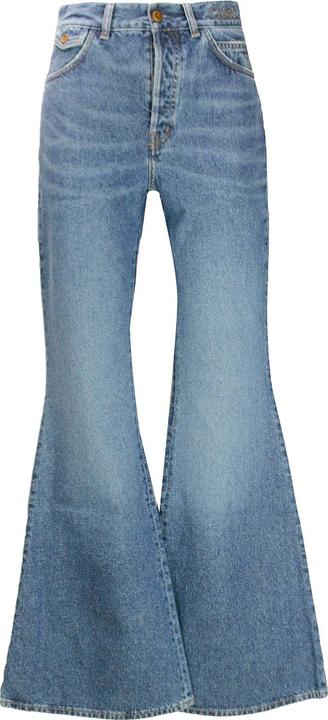 Actual product image Chloé Chloe Wide Leg Denim Jeans (27)
