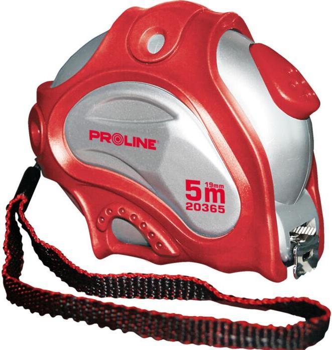 Actual product image Proline Pro-Line Roll Ruler 5 x 19 mm Double Sided, White, Magnetic (20365)